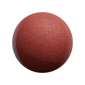Red brick wall 10